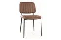 Обеденный стул SIGNAL BEN TAP коричневый фото thumb №1