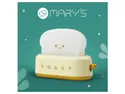 BRW Тостер Mary's Toaster желтый светодиодный светильник 096901 фото thumb №6