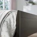IKEA IDANÄS ІДАНЕС, каркас ліжка, темно-коричневий / ЛЕНСЕТ, 160x200 см 993.922.02 фото thumb №8