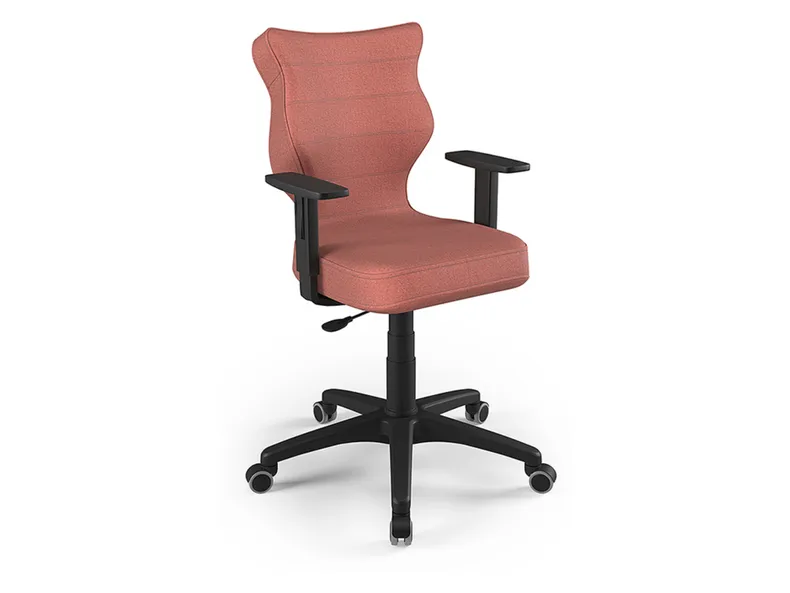 BRW Молодіжний поворотний стілець рожевий, розмір 6 OBR_DUO_CZARNY_ROZM.6_MONOLITH_08 фото №1