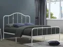 Ліжко полуторне SIGNAL FLORENCJA, білий, 140x200 см, метал фото thumb №2