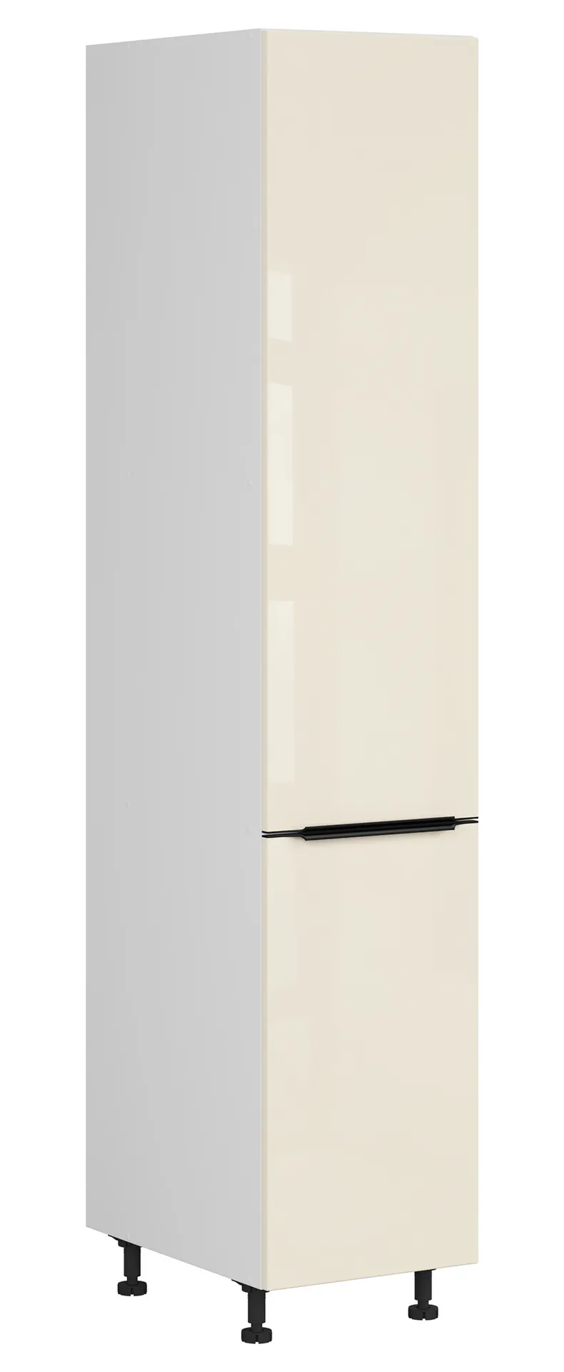 BRW Правосторонний кухонный шкаф Sole L6 40 см магнолия жемчуг, альпийский белый/жемчуг магнолии FM_D_40/207_P/P-BAL/MAPE фото №2