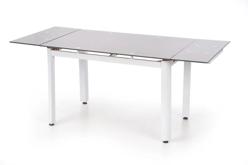 Обеденный стол HALMAR ALSTON 120-180x80 см бежевый/белый фото №7