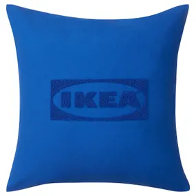 IKEA AURTIENDE, наволочка, синій, 50x50 см 705.789.84 фото