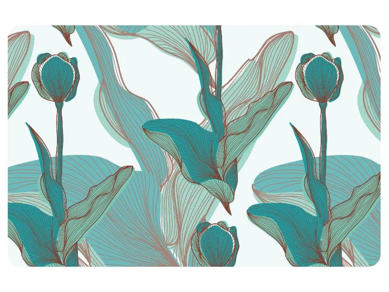 BRW Tulipan, килимок для столу 090526 фото №1