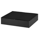 IKEA VARDÖ ВАРДО, коробка під ліжко, чорний, 65x70 см 202.382.23 фото thumb №1