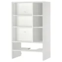 IKEA METOD МЕТОД, навесной шкаф д / встроенной вытяжки, белый, 60x37x100 см 105.476.41 фото thumb №1