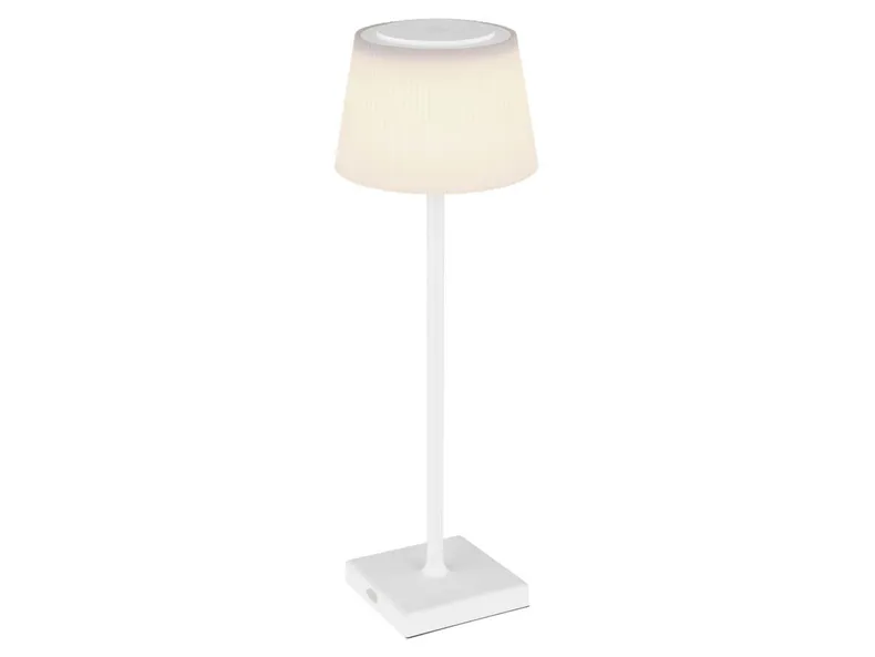 BRW Настольная светодиодная лампа Gregoir белого цвета 091464 фото №1