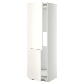 IKEA METOD МЕТОД, выс шкаф д / холодильн или морозильн, белый / Веддинге белый, 60x60x200 см 499.206.86 фото