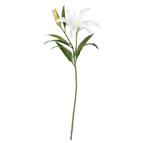 IKEA SMYCKA СМЮККА, штучна квітка, лілійний / білий, 85 см 403.335.87 фото