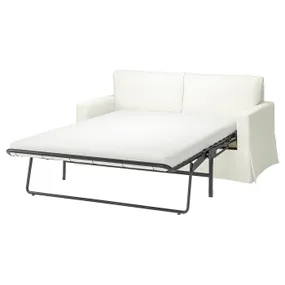 IKEA HYLTARP ХИЛЬТАРП, 2-местный диван-кровать, Халларп белый 594.895.88 фото