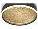 BRW Бордовый светодиодный металлический потолочный светильник золотого цвета 091080 фото thumb №3