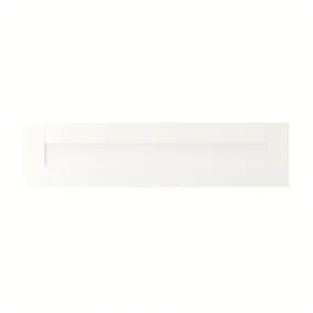 IKEA SANNIDAL САННІДАЛЬ, фронтальна панель шухляди, білий, 80x20 см 505.264.58 фото
