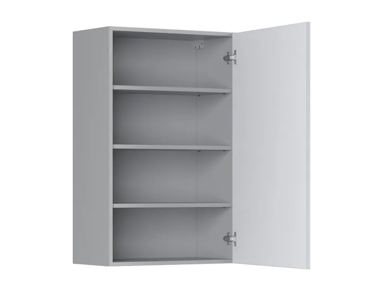 BRW Верхний кухонный шкаф Верди 60 см правый светло-серый матовый, греноловый серый/светло-серый матовый FL_G_60/95_P-SZG/JSZM фото №3