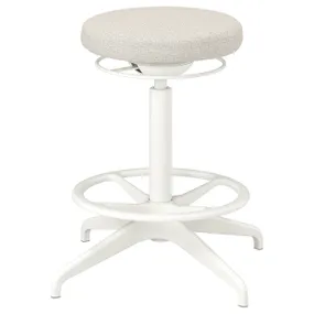 IKEA LIDKULLEN ЛІДКУЛЛЕН, стілець для регульованого стола, Gunnared бежевий 004.183.76 фото