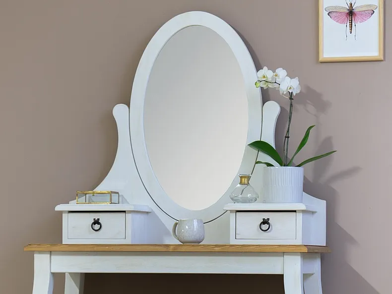 Туалетний столик SIGNAL POPRAD, медово-коричневий / соснова патина фото №6