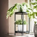 IKEA OLIVBLAD ОЛІВБЛАД, підставка для рослин, для приміщення/вулиці чорний, 35 см 104.866.52 фото thumb №2