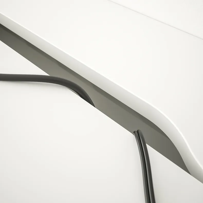 IKEA ALEX АЛЕКС, письмовий стіл, білий, 132x58 см 804.834.38 фото №6