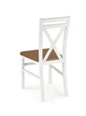 Кухонний стілець HALMAR DARIUSZ 2 білий/вільха фото thumb №2