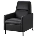 IKEA GISTAD ГІСТАД, крісло розкладне, Бомстад чорний 404.504.25 фото thumb №1