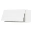 IKEA METOD МЕТОД, горизонтальный навесной шкаф, белый Энкёпинг / белая имитация дерева, 80x40 см 294.734.90 фото thumb №1
