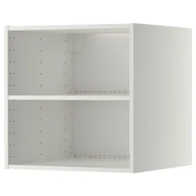 IKEA METOD МЕТОД, каркас верхнь шаф д / холодил / морозил, білий, 60x60x60 см 002.055.39 фото