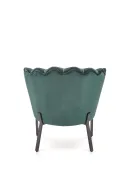 М'яке крісло HALMAR ANGELO темно-зелений/чорний фото thumb №10