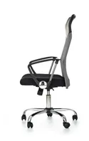 Крісло комп'ютерне офісне обертове HALMAR VIRE сірий фото thumb №3