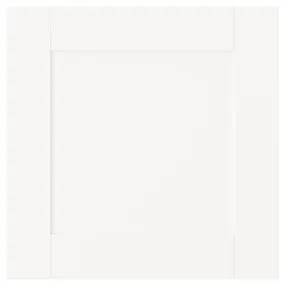 IKEA SANNIDAL САННИДАЛЬ, дверца с петлями, белый, 40x40 см 292.430.22 фото