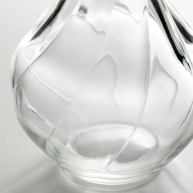 IKEA VILJESTARK ВИЛЬЕСТАРК, ваза, прозрачное стекло, 17 см 003.385.77 фото №12