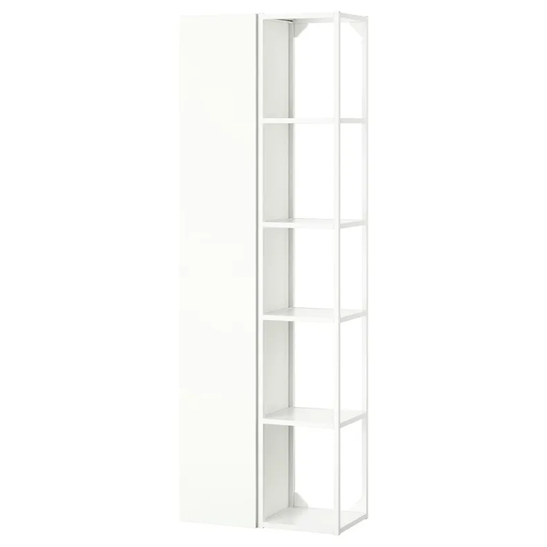 IKEA ENHET ЕНХЕТ, шафа, білий, 60x32x180 см 595.480.50 фото №1
