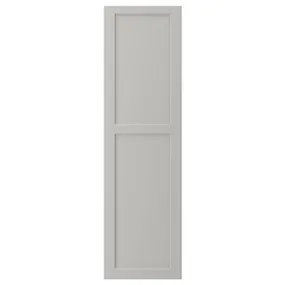 IKEA LERHYTTAN ЛЕРХЮТТАН, дверь, светло-серый, 40x140 см 004.614.83 фото