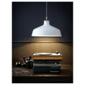 IKEA RANARP РАНАРП, підвісний світильник, кремово-білий, 38 см 203.909.70 фото thumb №3
