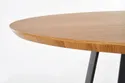 Кухонний стіл HALMAR LOOPER 2 120x120 см, стільниця - дуб золотий, ніжки - чорні фото thumb №17