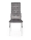 Кухонний стілець HALMAR K416 сірий оксамит фото thumb №5