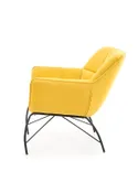 Крісло м'яке HALMAR BELTON жовтий (1шт=1шт) фото thumb №3