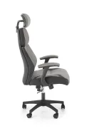 Крісло офісне, комп'ютерне HALMAR CHRONO, сірий/чорний фото thumb №4