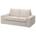 IKEA KIVIK КІВІК, чохол для 2-місного дивана, ТРЕСУНД світло-бежевий 505.275.42 фото thumb №2