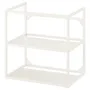 IKEA ENHET ЕНХЕТ, підлоговий каркас для раковини, білий, 60x40x60 см 404.644.70 фото