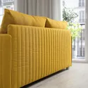 IKEA FRIDHULT ФРИХУЛЬТ, диван-кровать, Скифтебо желтый, 119 см 005.754.46 фото thumb №8