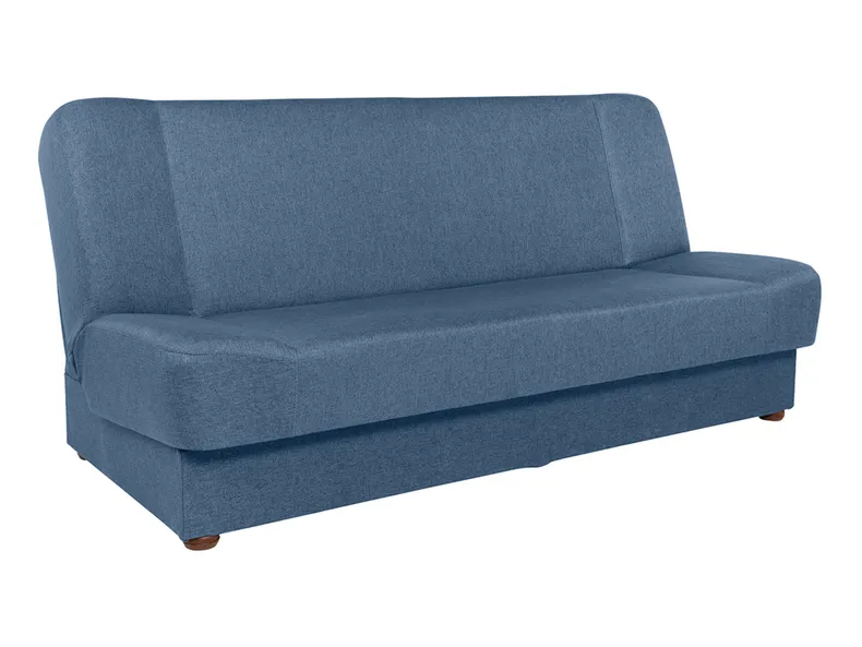 BRW Трехместный диван-кровать Lami с бархатным ящиком для хранения синий, Ривьера 74 WE-LAMI-3K-G2_BACBFD фото №2