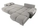 BRW Универсальный угловой диван Noti со спальной функцией и ящиком для хранения велюр серый NA-NOTI-LX.3DL.URC-G2_BD5553 фото thumb №3