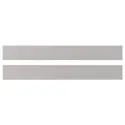 IKEA LERHYTTAN ЛЕРХЮТТАН, фронтальная панель ящика, светло-серый, 80x10 см 304.615.04 фото thumb №1
