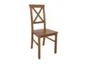 BRW Алла 4 дерев'яний стілець коричневий, дубовий штирлінг TXK_ALLA_4-TX100-1-TK0 фото thumb №1