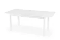 Кухонний стіл розкладний HALMAR FLORIAN 160-228x90 см, стільниця - білий, ніжки - білі фото thumb №3