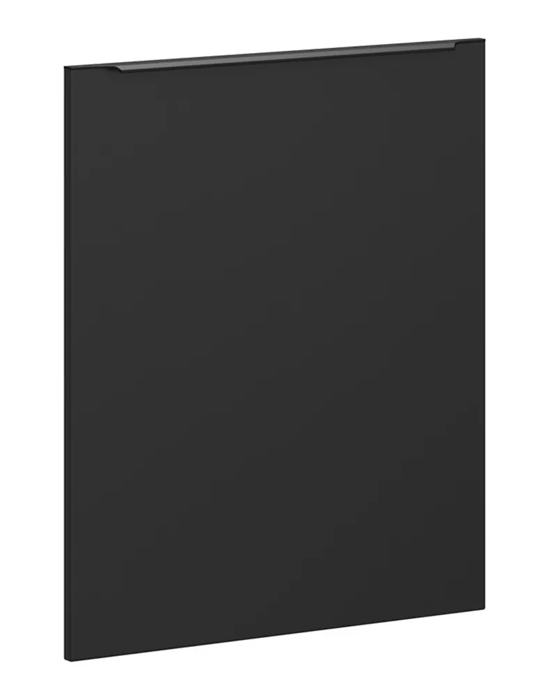BRW Фронтальна посудомийна машина з критою панеллю Sole L6 60 см чорна матова, чорний/чорний матовий FM_DM_60/71-CAM фото №2