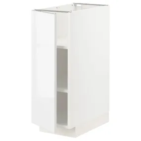 IKEA METOD МЕТОД, напольный шкаф с полками, белый / Рингхульт белый, 30x60 см 994.693.62 фото