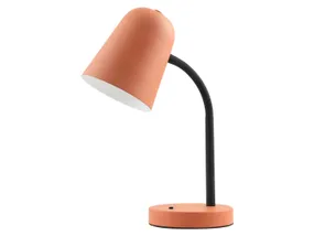 BRW Металлическая настольная лампа Prato оранжевого цвета 093413 фото