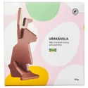 IKEA VÅRKÄNSLA, шоколадный заяц, Сертифицировано Rainforest Alliance для самостоятельной сборки, 90 g 905.463.36 фото thumb №1