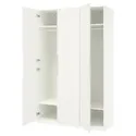 IKEA PAX ПАКС / TONSTAD ТОНСТАД, гардероб, комбінація, білий/кремовий, 150x60x236 см 595.490.21 фото thumb №1